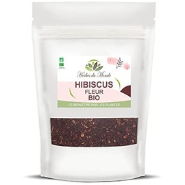Hibiscus Flowers Cut for Herbal Tea Well Being – 50 g