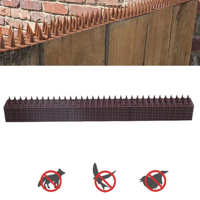 10Pcs Bird Repellent Spikes Plastic Defend Cat Repellent Accessory for