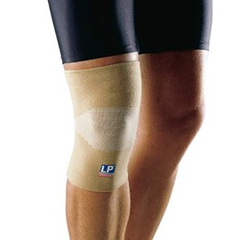 LP Support 941 Basic Kniebandage - Kompressionsbandage, Größe:M, Farbe:natur