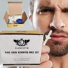 Nose Ear Hair Removal Wax Kit Painless & Easy Mens
