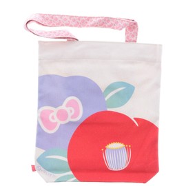 前田染工 五色帆布堂×ハローキティ 「KYOTO JAPAN」 トートバッグ A4 縦長 椿KT