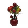Unbranded Apple Topiary 15in Red
