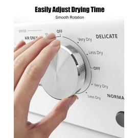 W11708423 Dryer Control Knob Fit for Whirlpool Maytag W11677925 4982643 AP7219300 MED4500MW0 MGD4500MW1Y MED4500MW0, 2.75" Laundry Dryer Timer Knob