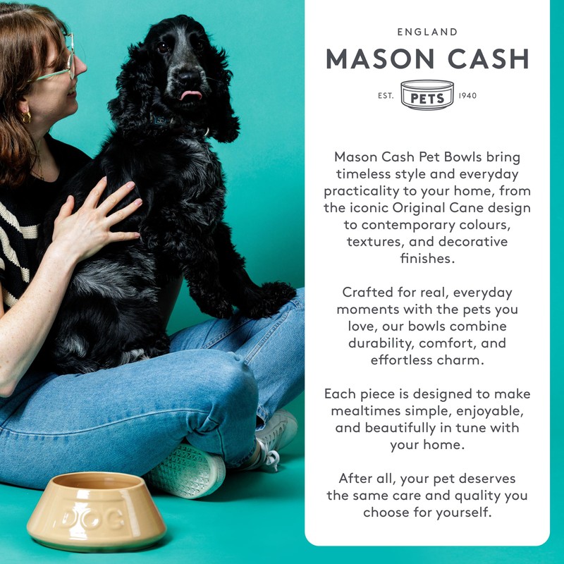 Mason Cash Pets Colour Dip Dog Bowl | 850ml Capacity
