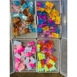 Unbranded 20 PCs Gummy Bear Charms Candy Pendants Assorted Lot Wholesale Findings Bulk