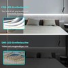 Yeewhale Cob LED Strip 10 m, with Remote Control, App