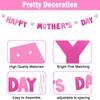 Happy Mothers Day Banner, Mothers Day Decorations, Pink Mothers Day