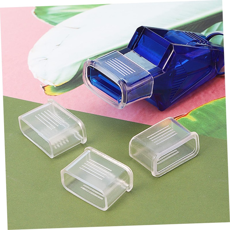 OHPHCALL Whistle Accessories 20pcs Plastic Whistle Cover for Basketball Lid