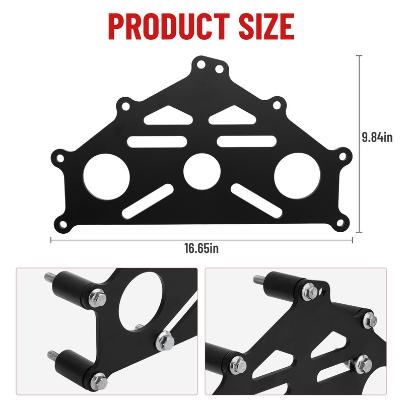 Engine Stand Adapter Plate for Duramax & GM LS Engines,