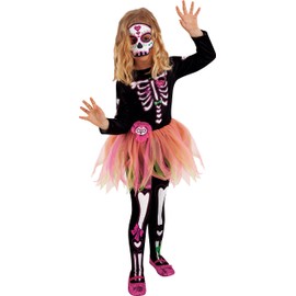 Haunted House - Skeleton Costume Sweet Skelita Tutuween Inf (Rubies S8536-S)