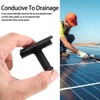 Pack of 10 Solar Panel Water Drain Clips 30 mm,