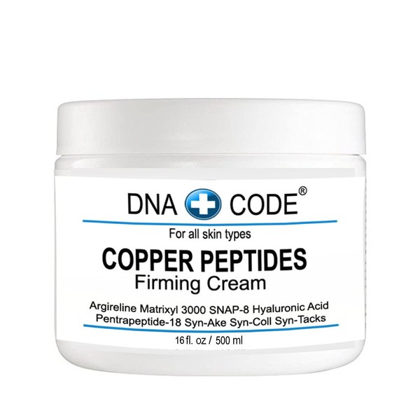 Magic Firming Cream-Copper Peptides Daily Firming Cream-Argireline, Matrixyl 3000, SNAP-8, Pentapeptide-18 (Leuphasyl), SYN-AKE, Copper Peptide,Syn-Coll, Syn-Tacks (16 OZ)