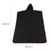 Changing Poncho Towel Microfiber Comfortable Quick Dry Hooded Wearable Absorbent