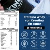 King Protein Whey Creatina 900g - Polvo Nutricional Sabor Natural