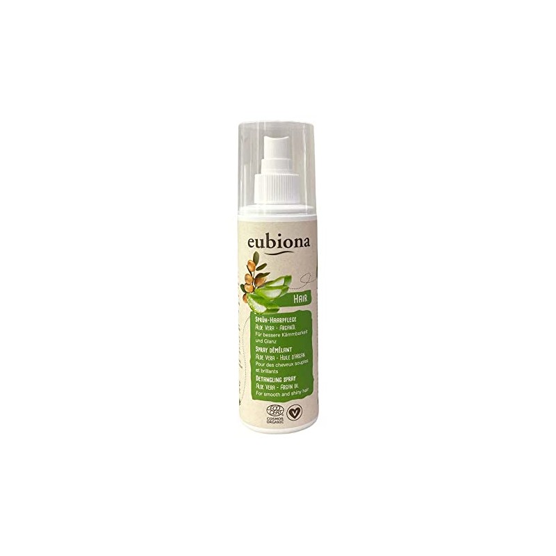 Eubiona Sprüh-Haarpflege, Aloe Vera-Arganöl, 200ml