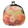 Nishijin brocade round clasp purse/coin purse with lining, size M.