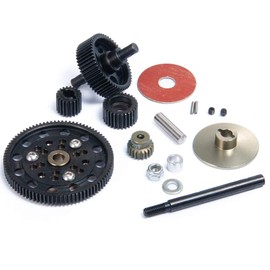 Heavy Duty Steel Transmission Straight Gear Set for 1/10 Axial SCX10 RC Model Crawler Car