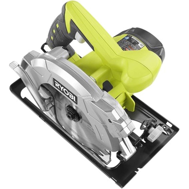 Ryobi 14 Amp 7-1/4" Electric Circular Saw w/Exactline CSB135L (Renewed)