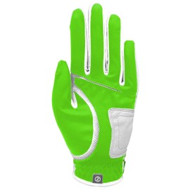 Zero Friction Women's Golf Gloves, Left Hand, One Size Golf, Lime Green