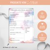 TOBJA Weekly Planner, Wipe-Clean, Sticks to All Smooth Surfaces, Removable,