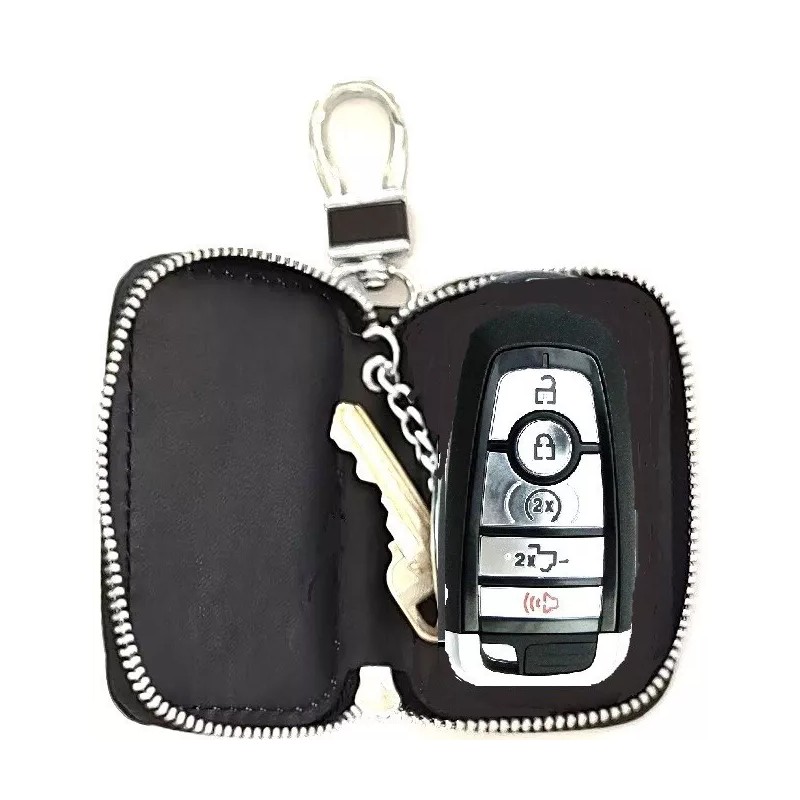 Ford Tan Faux Leather Car Remote Case. Choice of Tan