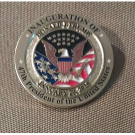 President Trump Inauguration Pin 2025