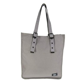 ABYSS OF TIME 3W99 Men's Canvas Tote Bag, A4, Large Capacity, Vertical Tote Bag, Adjustable Handle, Work or School Commute, Canvas, Canvas, gray