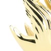 Gold Napkin Holder Elegant Modern Tissue Dispenser Stand Zinc Alloy