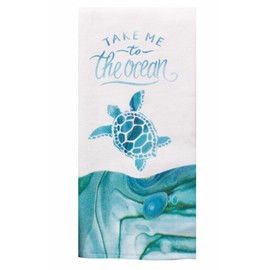 Kay Dee Designs Set of 2 SEA TURTLE & CRAB Ocean & Sea Terry Kitchen Towels by Kay Dee Designs