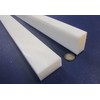 White HDPE (High Density Polyethylene) Rectangular Bar 1.00" (1") x