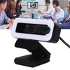 Webcam 2K USB Adjustable Brightness Auto Focusing Inbuilt Mic Plug