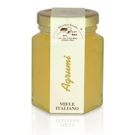 Apicoltura Cazzola Italy - Citrus Honey - Jar of 135 g (Pack of 2 Glass Jars)