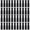 Accmor 44 Pcs Reusable Straws Tips, Black Silicone Straw Tip