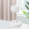 Christmas Tree Carousel Spinning Candle Holder Stainless Steel Rotary Tree