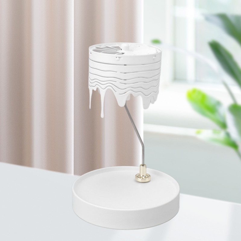 Christmas Tree Carousel Spinning Candle Holder Stainless Steel Rotary Tree