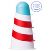 Ubbi Lighthouse Stacking Cups Bath Toys, Includes 6 Cups, Mold