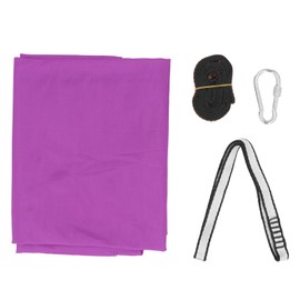 Kids Sensory Swing 9.2ft Long Easy Mounting Elastic Safe Durable Sensory Hammock for Bedroom Exercise Outdoor Purple 3.3ft Wide 9.2ft Long