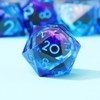 7 PCS Beholder's Dragon Eye DND Dice Set -Sharp Edge