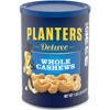 PLANTERS Deluxe Whole Cashews,Resealable Jar - Wholesome Snack Roasted in