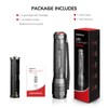 WdtPro High-Powered LED Flashlight S3000, Super Bright Flashlights - High