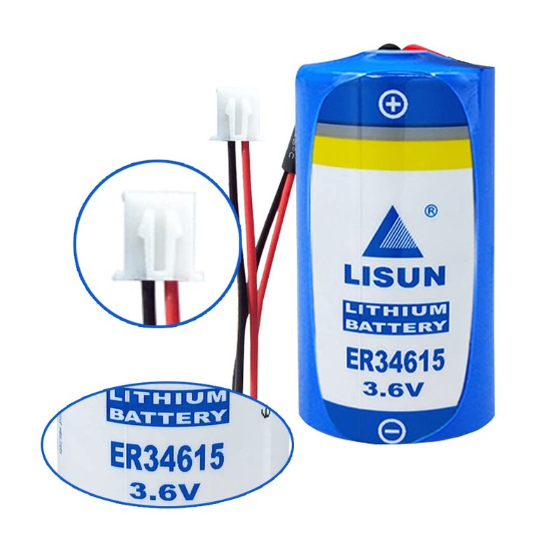 STEPMAX (5 Pack ER34615 D Cell Lithium Battery 3.6V 19000mah