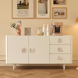 ZoZoMaiy Pack of 12 Cabinet Knobs for Children's Room, Wooden Furniture Knobs, Wooden Handles for Cabinets with Screws, Cute Drawer Knobs in Various Animal Shapes