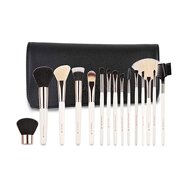 15 pc/Professional Makeup Brushes Premium Synthetic Foundation Powder Blending Brushes