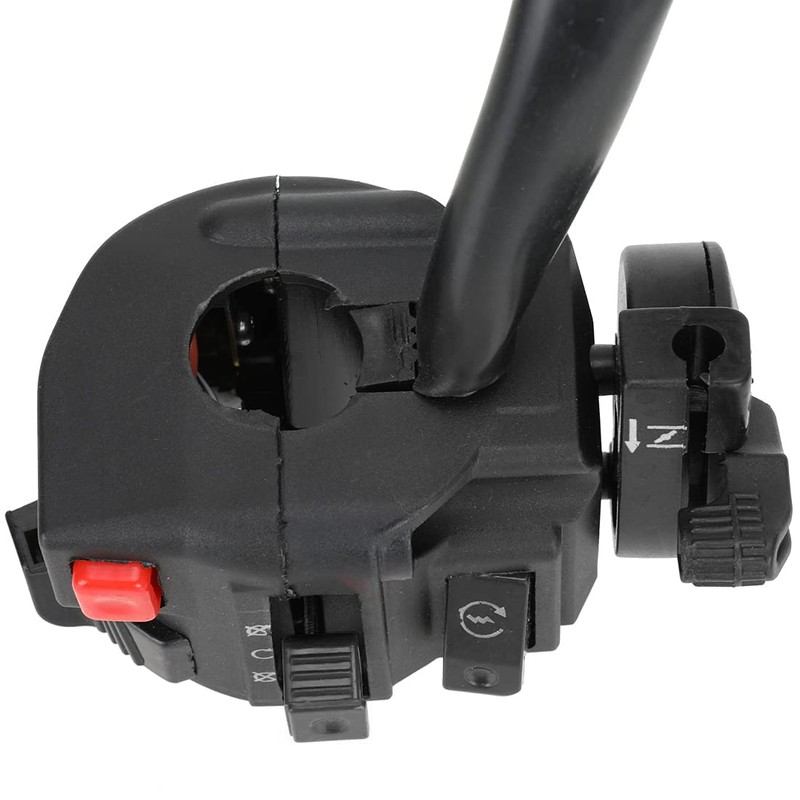 FVRITO 5 Function 9 Wire Left Starter Kill Light Choke