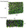 Garden Land Expandable Fence Privacy Screen for Balcony Patio Outdoor,Decorative