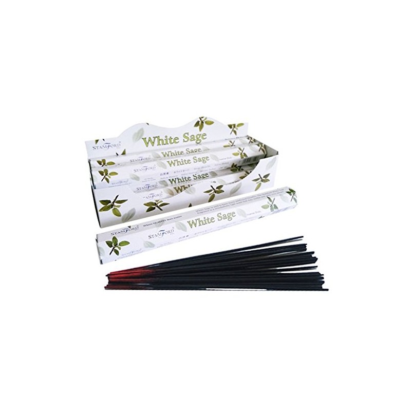 Elite Original HEM White Sage (Sabio Blanco) Incense Sticks 6