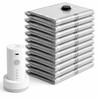 15 Pack Travel Vacuum Storage Bags with Rechargeable Electric Pump,