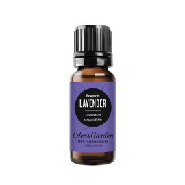Edens Garden Lavender- French Essential Oil- 100% Pure Premium Grade, Undiluted, Natural, Therapeutic, Aromatherapy, The Best for Diffuser, Face, Laundry, Kid Safe 10 ml (.33 fl oz)