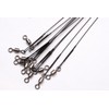 Phoxinus 10 LURE WIRE TRACES spinning pike fishing swivel zander