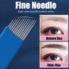 20PCS Eyebrow Microblading Needles Disposable Permanent Makeup Blades 18 Pin